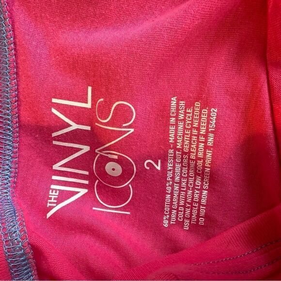 TORRID ACDC SLIM FIT SEAM TEE - COTTON PINK - Picture 5 of 6